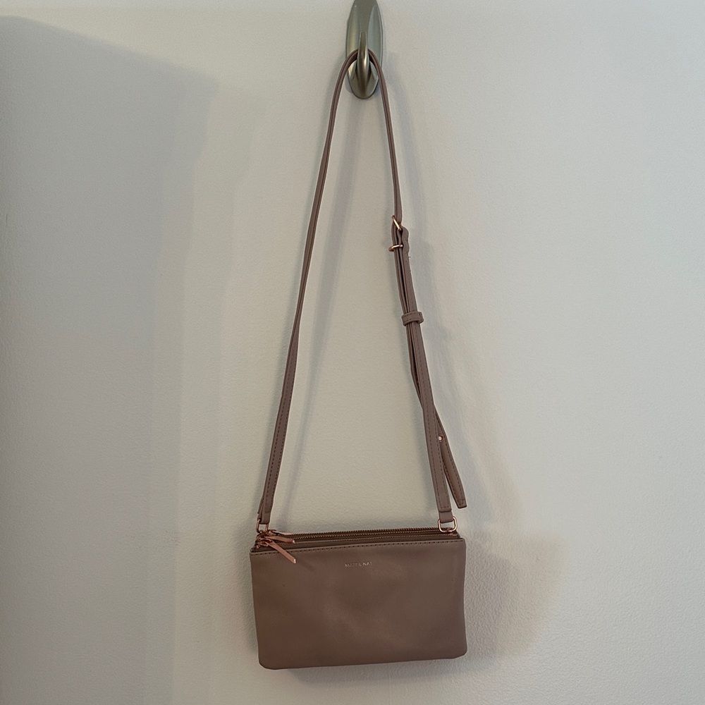 Matt & Nat Mauve Crossbody Bag